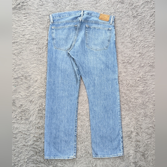 Polo By Ralph Lauren Jeans Men's 35x30 Medium Wash Hampton Relaxed Straight Leg - Picture 2 of 9